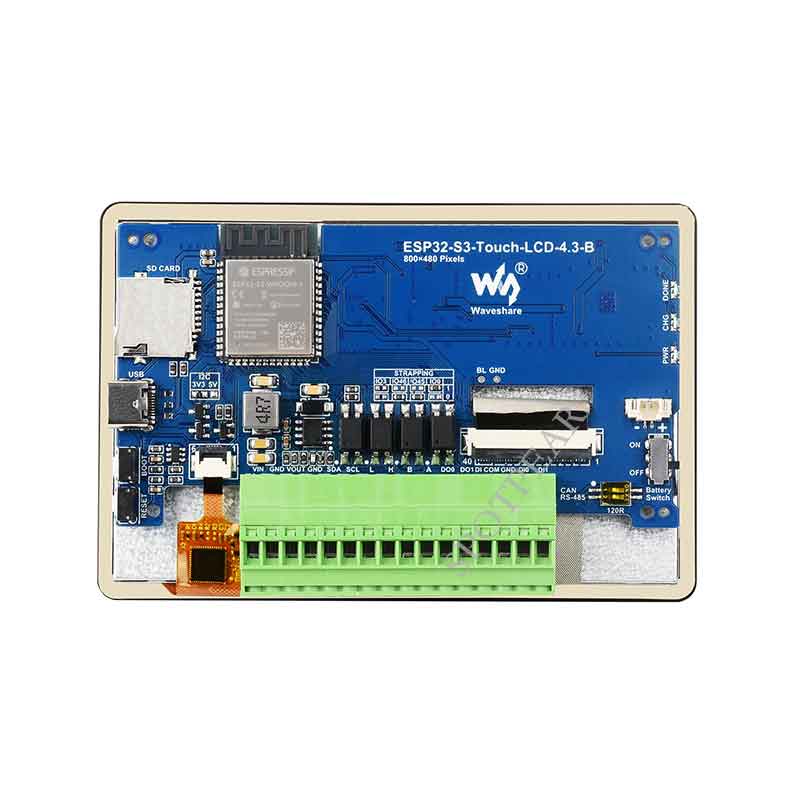 I2C Lcd Display - ESP32 S3 800x480 Сенсорный дисплей 4,3