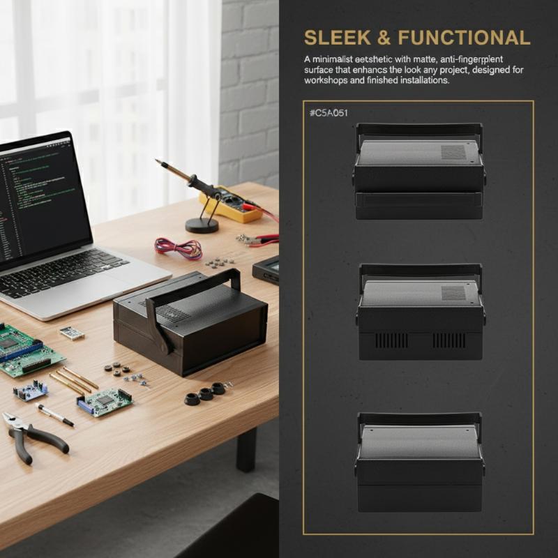 Diy Electronics Organizer - Водонепроницаемый пластиковый электронный корпус 200x175x70 мм