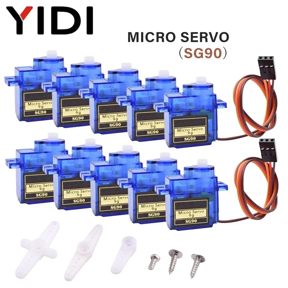 Servo Motor Sg90 - 2/4/5/10/20 шт., аналоговый микро-сервомотор Arduino SG90