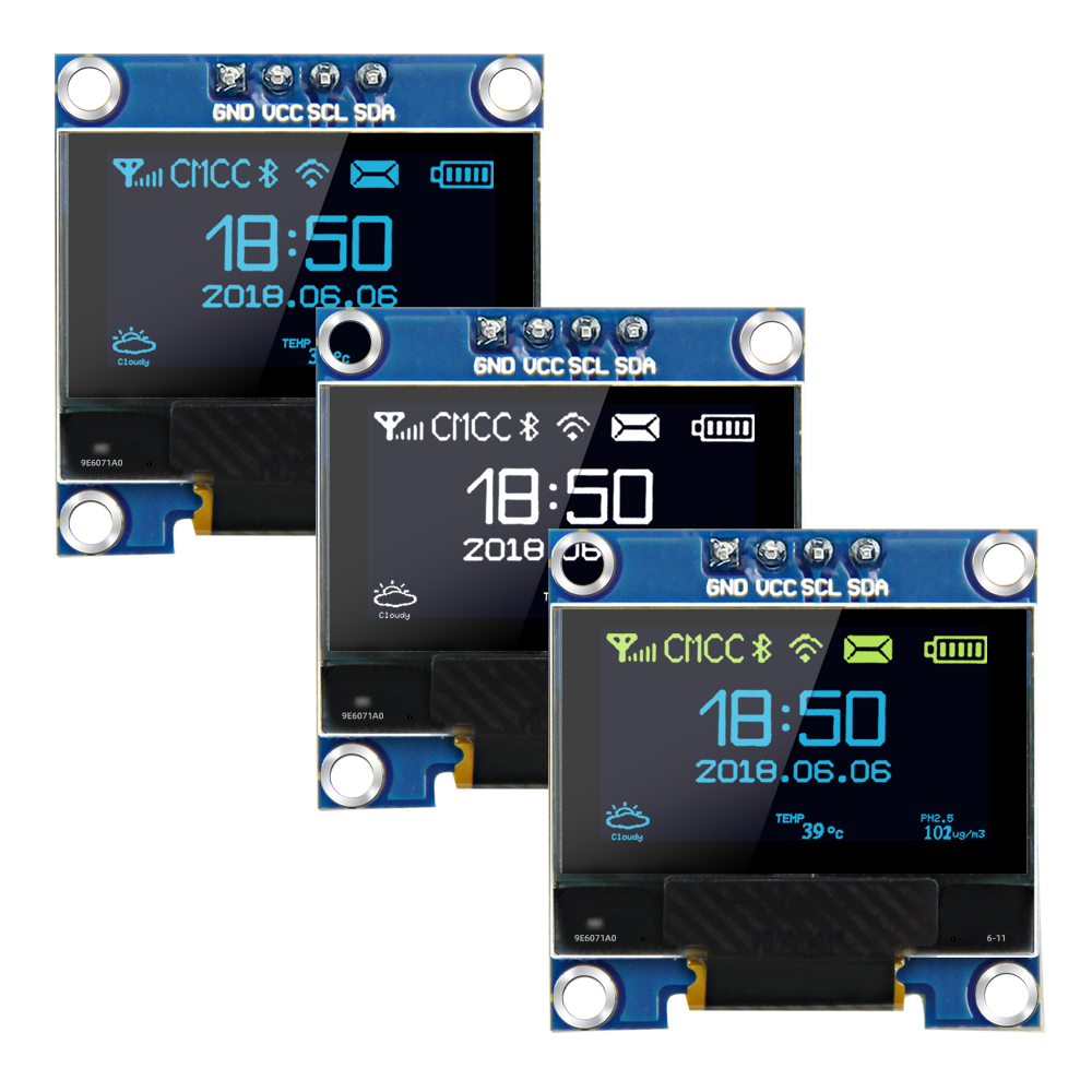 I2C Lcd Display - 0,96-дюймовый модуль OLED-дисплея SSD1306 I2C IIC