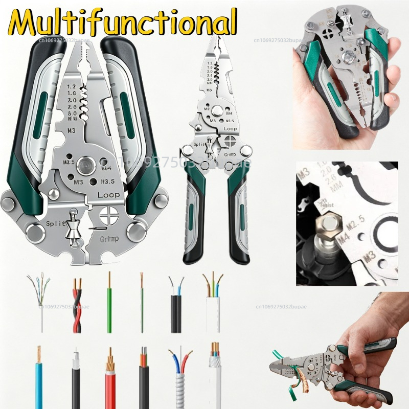 Wire Stripper Cutter - Многофункциональный инструмент для снятия изоляции с