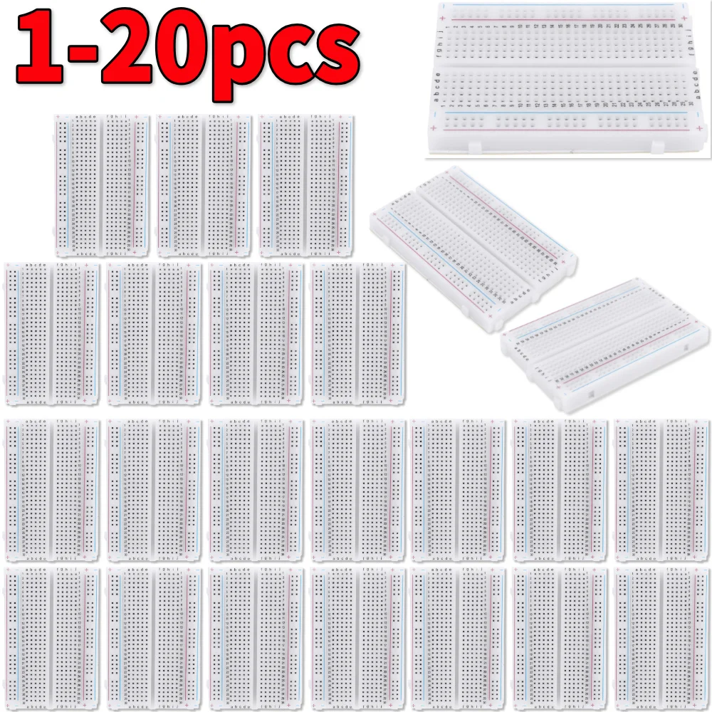 Diy Analog Electronics - 1-20 шт. 400-точечная безпаяная макетная плата