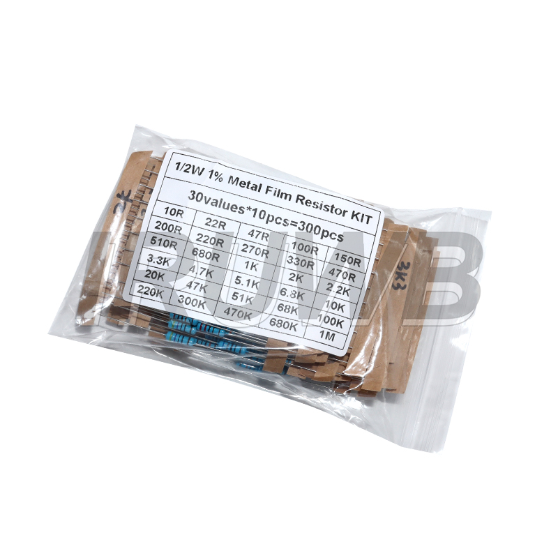 Resistor Kit 1 4W - 300 шт. 1/4 Вт 1/2 Вт