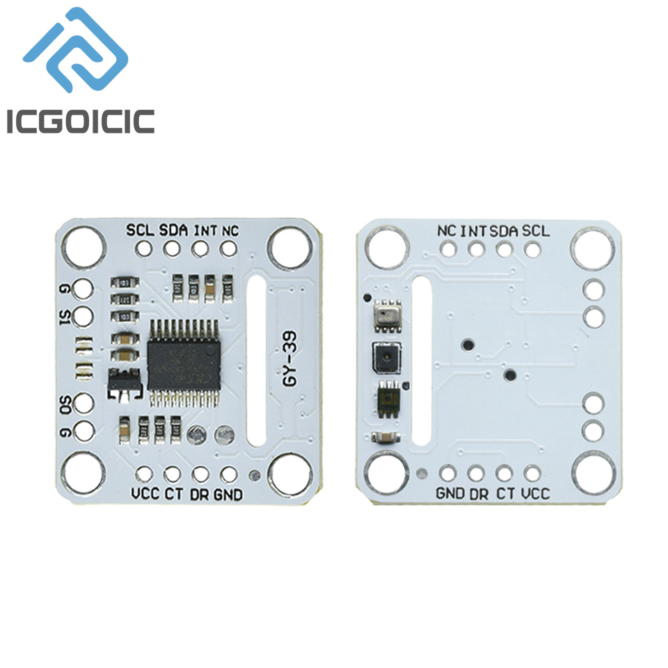 Bme280 Humidity Sensor - GY-39 Последовательный MAX44009 Интенсивность BME280 Модуль