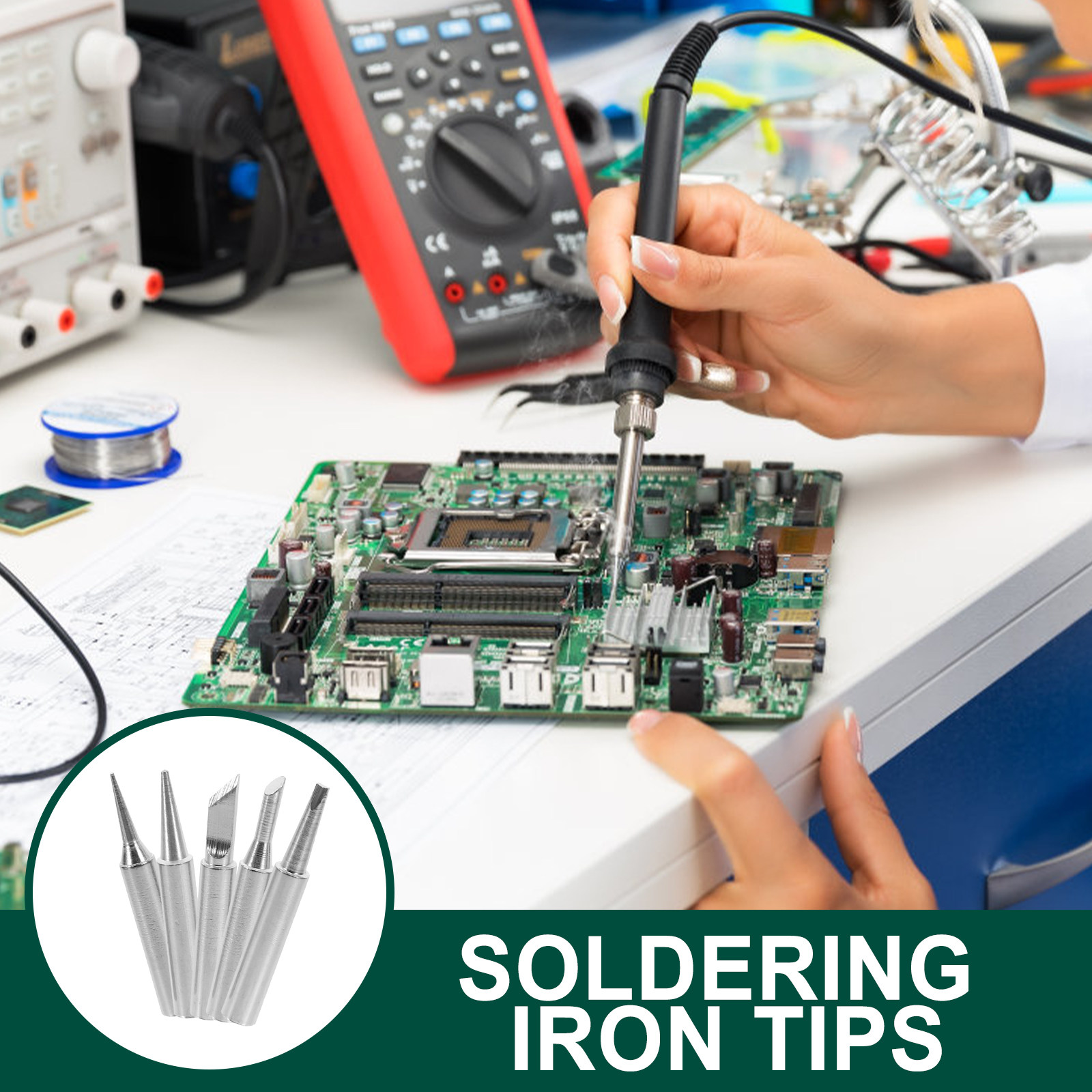 Diy Electronics Repair - Набор из 5 сменных наконечников для