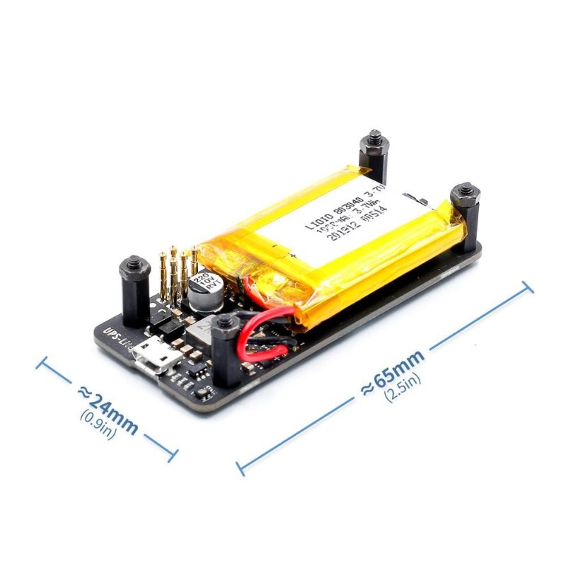 Raspberry Pi Zero - Модуль UPS-Lite для серии Raspberry Pi