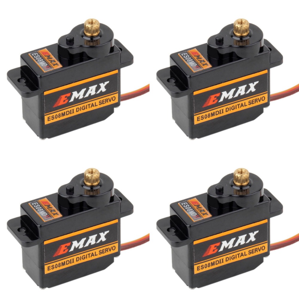 Servo Motor Sg90 - 4 шт. EMAX ES08MDII ES08MD II