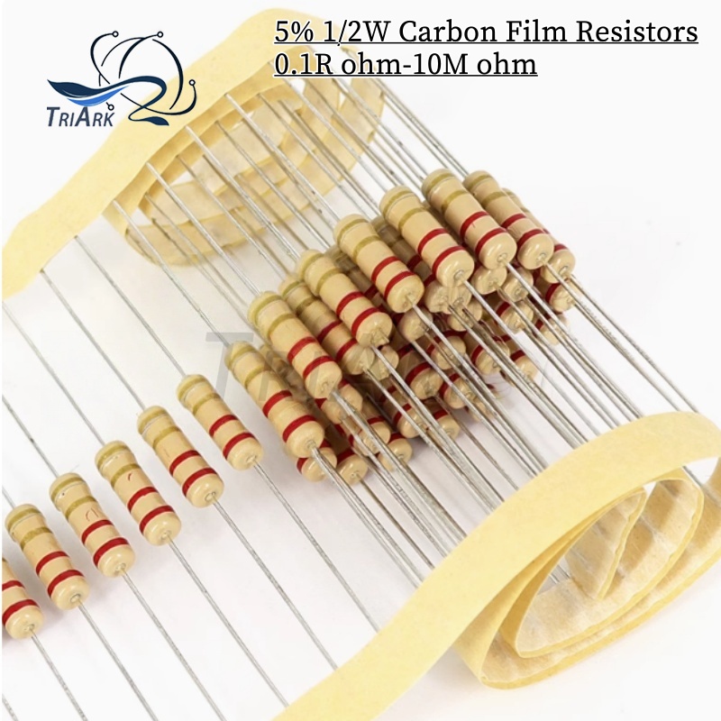 Resistor Kit 1 4W - 50 шт. 1/2 Вт 5% 0,1R