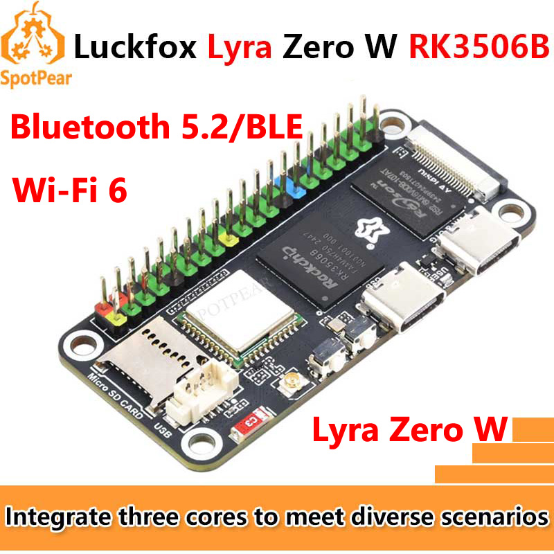 Raspberry Pi Zero - Плата Luckfox Lyra Zero W RK3506B