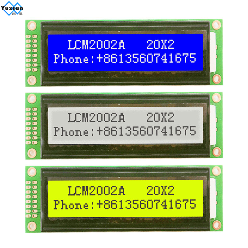 I2C Lcd Display - 20X 2 ЖК-дисплей модуль I2C 2002A