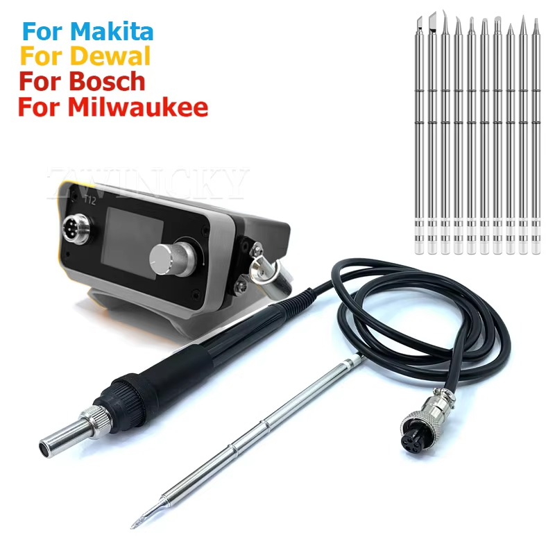 Diy Electronics Organizer - Беспроводная паяльная станция для Dewaltt/Makita/Milwaukee/Bosch, 18В