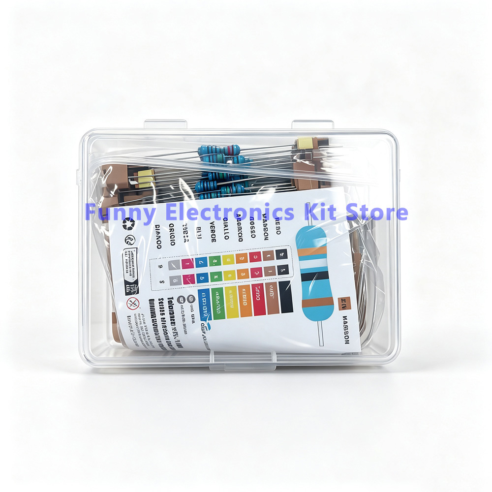 Набор из 600 шт. различных мет – обзор и цена Resistor Kit 1 4W