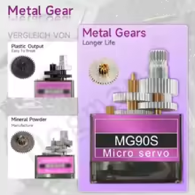 Сервопривод MG90S с металличес – обзор и цена Servo Motor Sg90