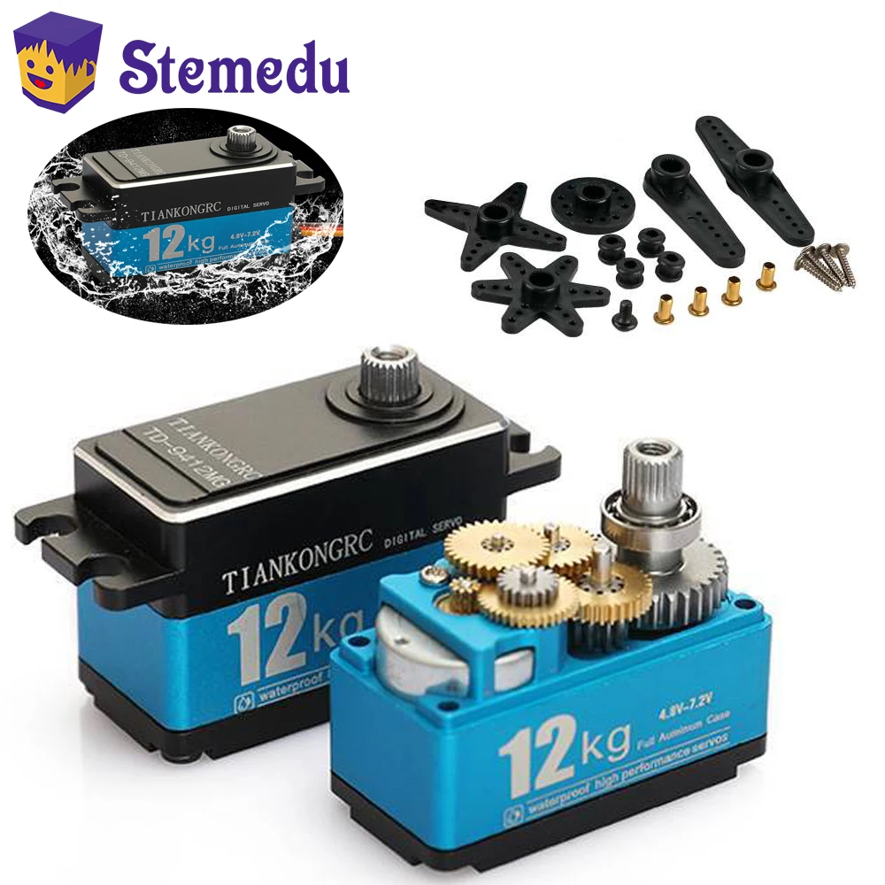 Полностью металлический цифров – обзор и цена Servo Motor Sg90