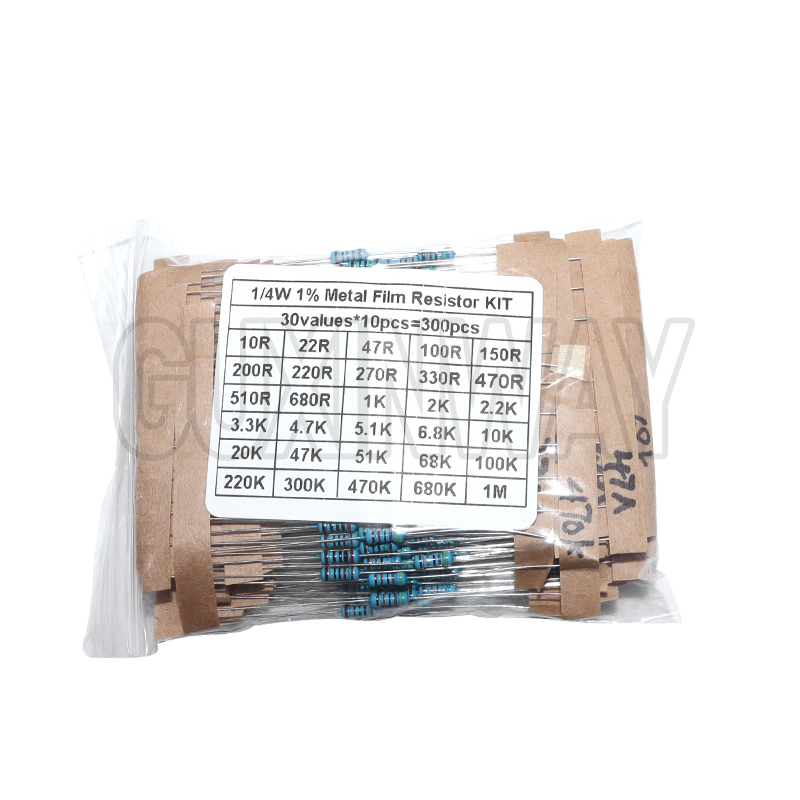 Набор металлопленочных резисто – обзор и цена Resistor Kit 1 4W