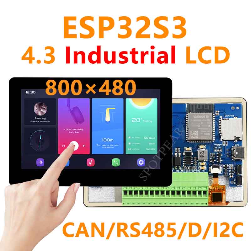 ESP32 S3 800x480 Сенсорный дис – обзор и цена I2C Lcd Display