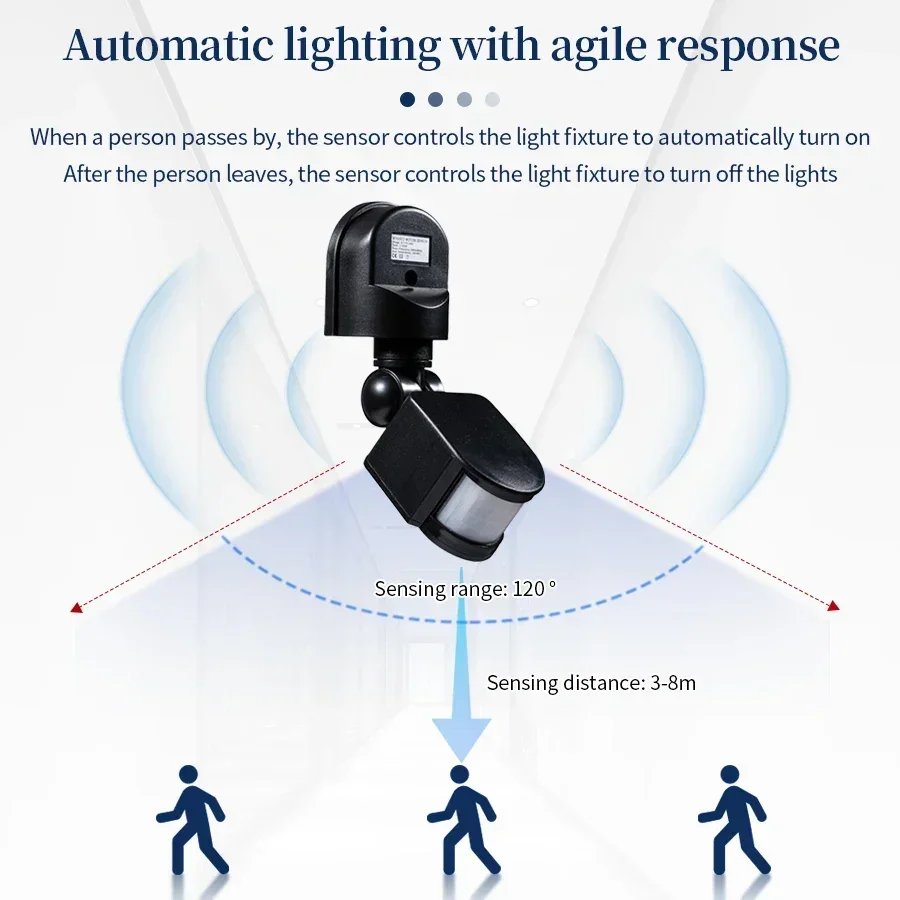 110-240 В PIR датчик движения  – обзор и цена Ldr Light Sensor