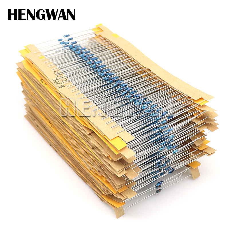 1/4 Вт 1/8 Вт 1/2 Вт 1 Вт 2 Вт – обзор и цена Resistor Kit 1 4W