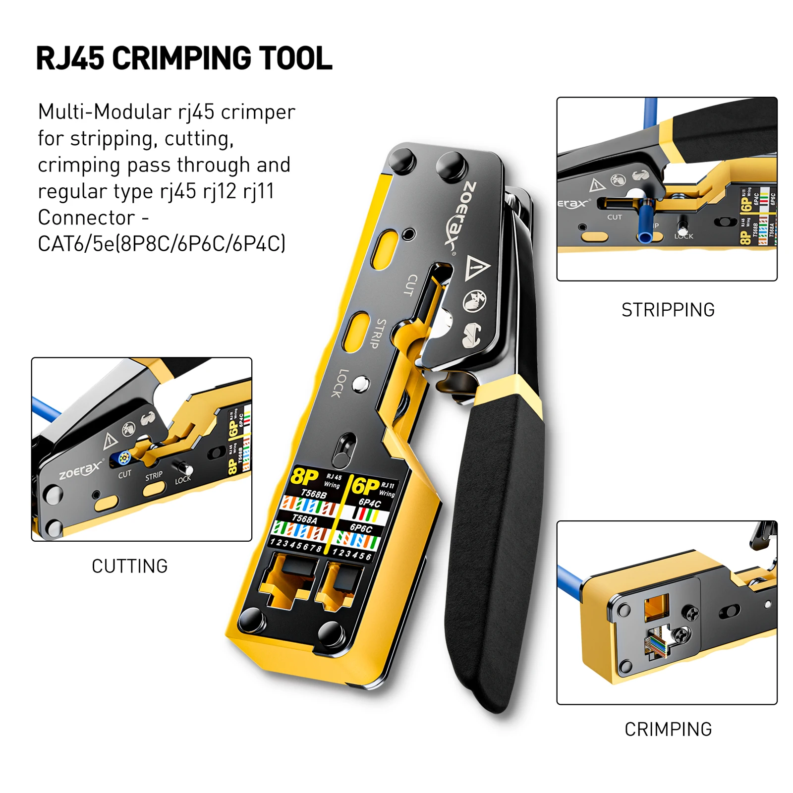 Набор инструментов для обжима  – обзор и цена Wire Stripper Cutter