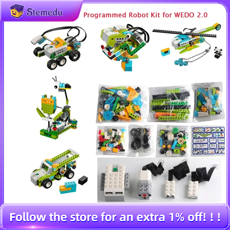 STEM We-do2.0 45300 Комплект д – обзор и цена Learn Diy Electronics