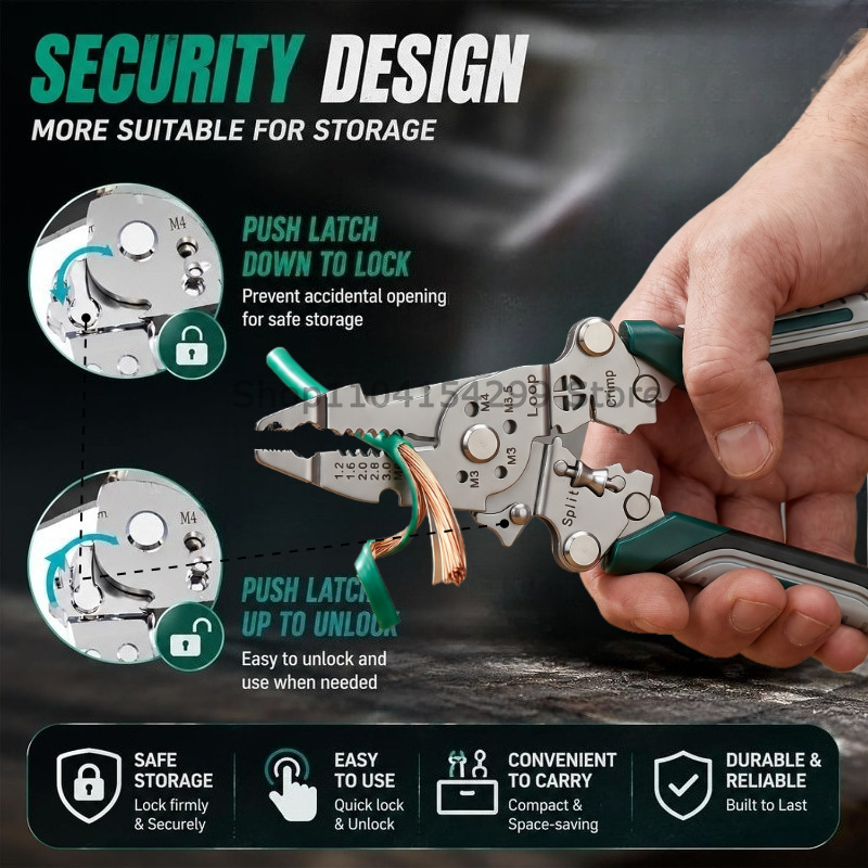 Многофункциональный инструмент – обзор и цена Wire Stripper Cutter