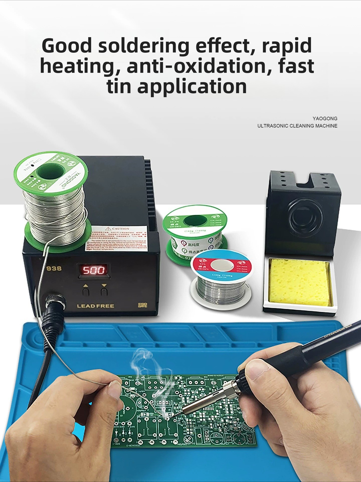 Паяльная станция 936B 60 Вт с  – обзор и цена Diy Electronics Workstation