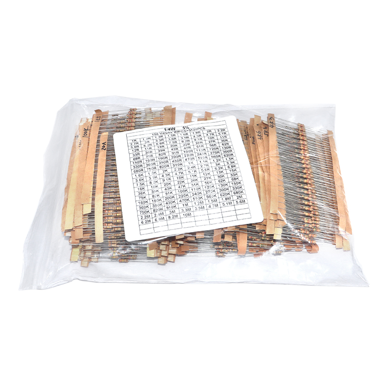 Набор из 3120 шт. (156 номинал – обзор и цена Resistor Kit 1 4W