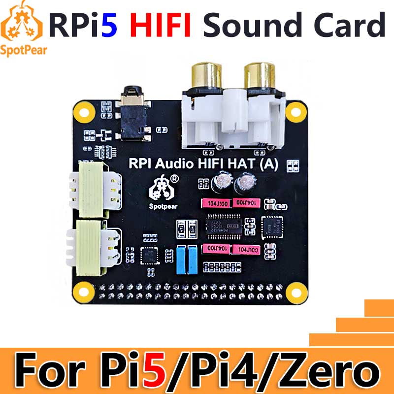 Raspberry Pi5 Audio HIFI HAT P – обзор и цена Raspberry Pi Zero