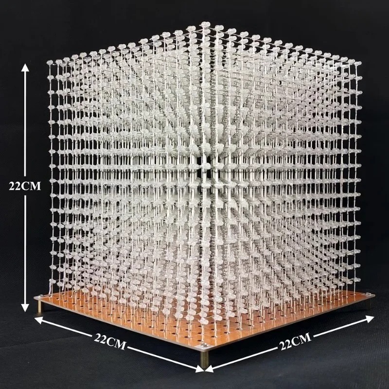 3 D16mini Light Cube Kit 16x16 – обзор и цена Diy For Electronics