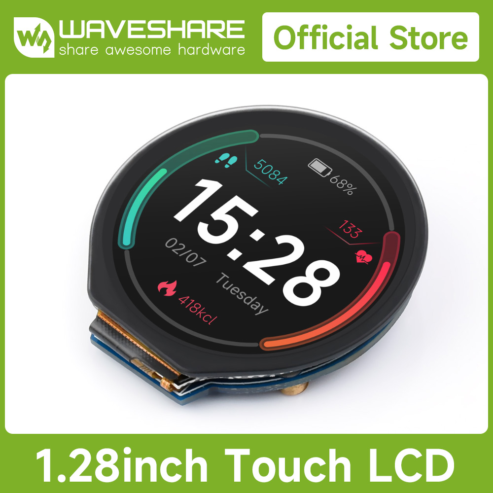 Модуль круглого ЖК-дисплея Wav – обзор и цена I2C Lcd Display
