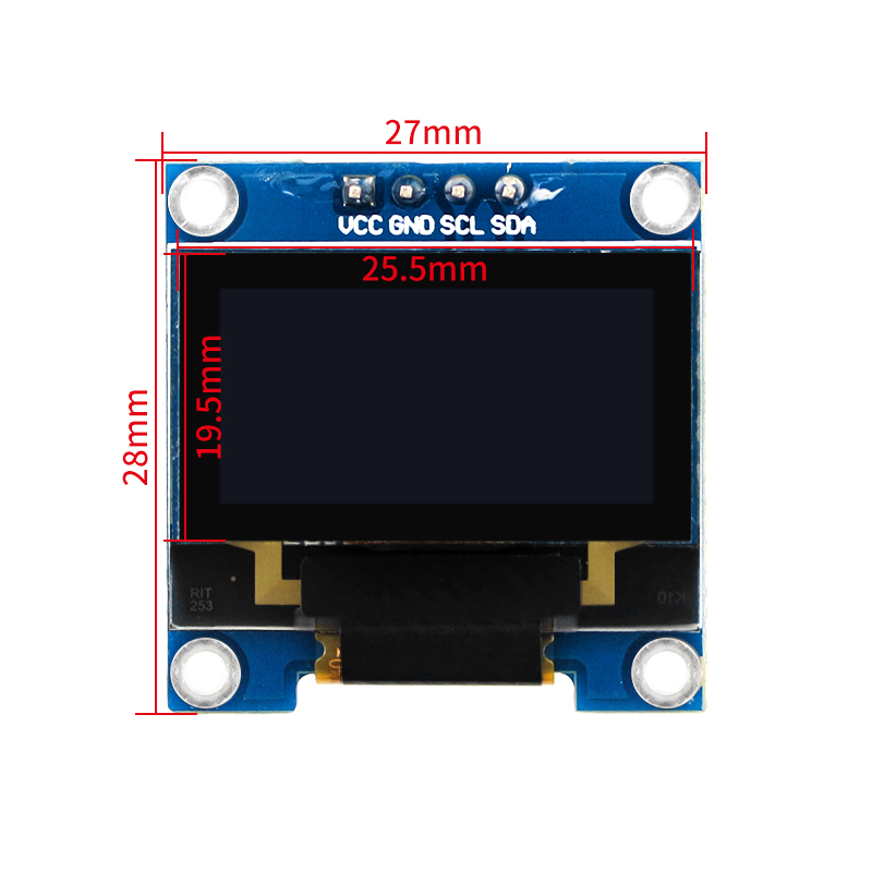 0,96-дюймовый OLED SSD1306 I2C – обзор и цена I2C Lcd Display
