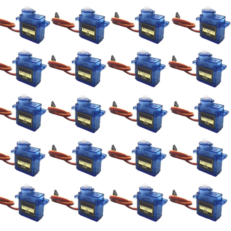 Микросерво SG90 9г, 180/360 гр – обзор и цена Servo Motor Sg90