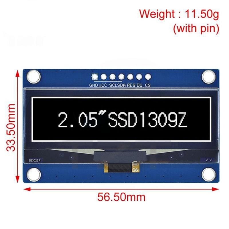 B27B 2,05-дюймовый OLED-диспле – обзор и цена Oled Display Module