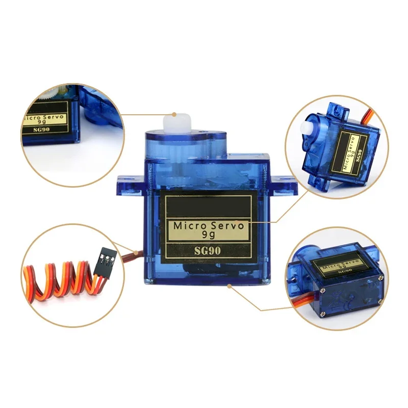 2/4/8/20 шт. SG90 9G микро сер – обзор и цена Servo Motor Sg90