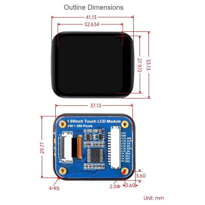 Изысканный круглый ЖК-дисплей  – обзор и цена I2C Lcd Display