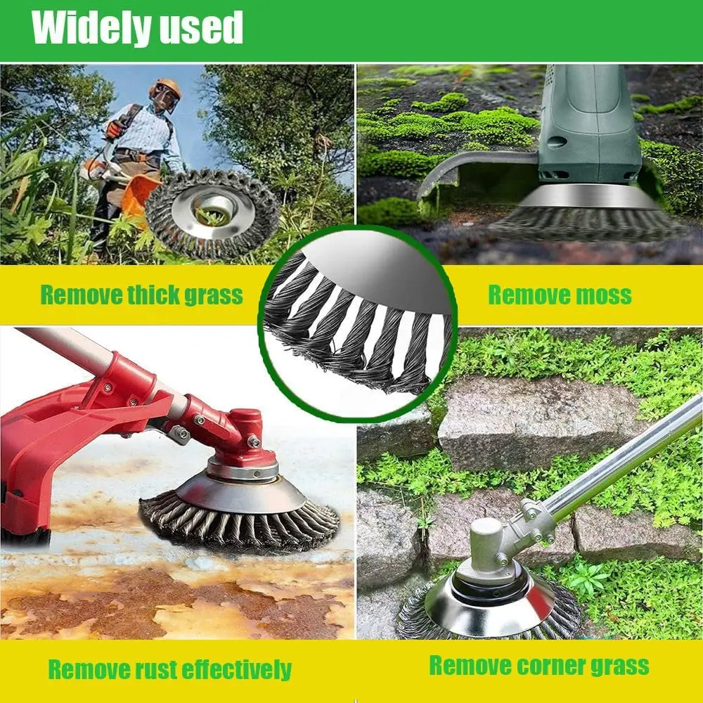 Насадка-щетка для триммера из  – обзор и цена Wire Stripper Cutter