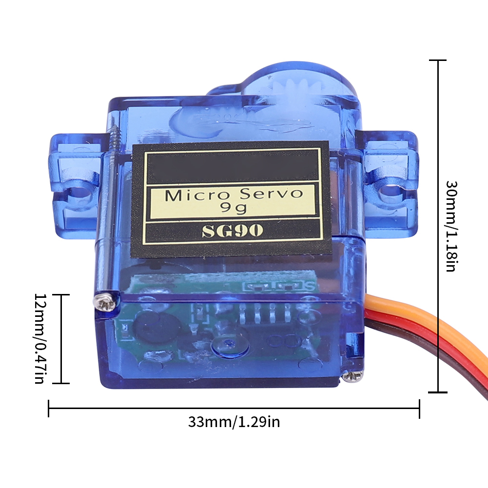 50-1 шт. микро-сервопривод SG9 – обзор и цена Servo Motor Sg90