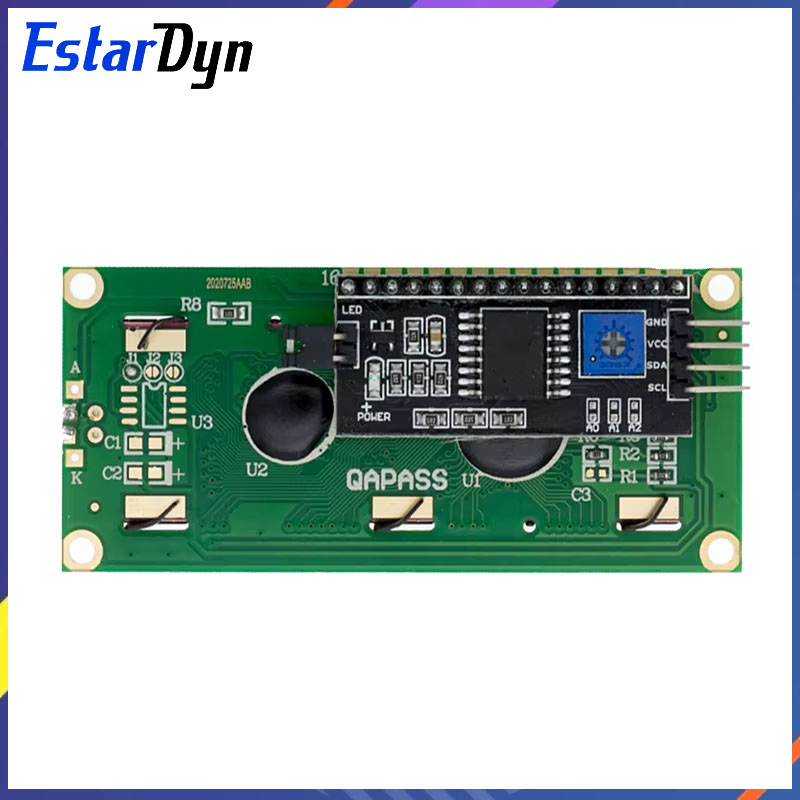 LCD-модуль 1602 с синим/желто- – обзор и цена I2C Lcd Display