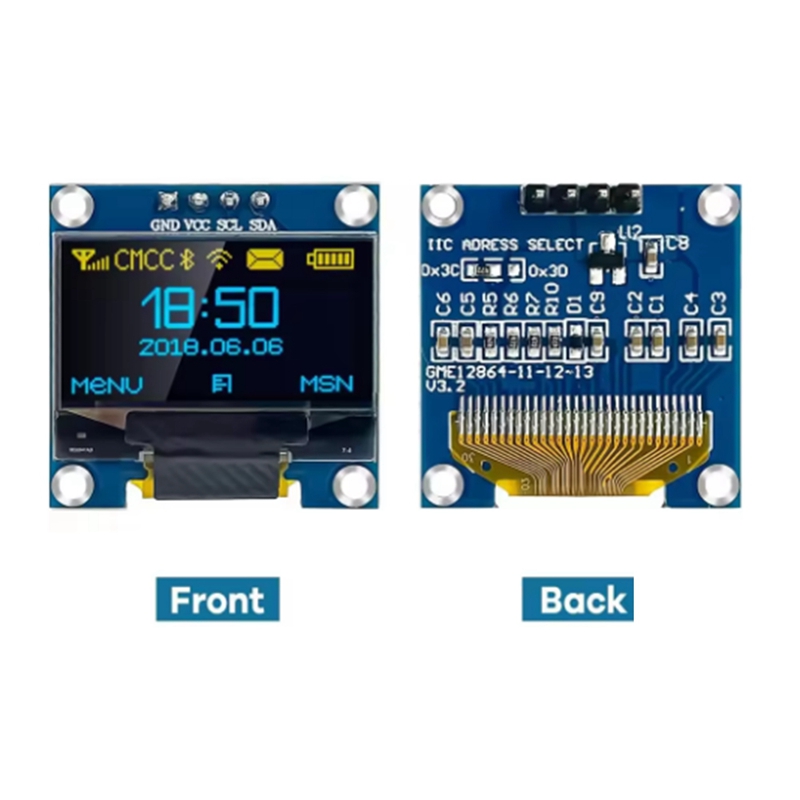 0,96-дюймовый OLED-дисплей I2C – обзор и цена I2C Lcd Display