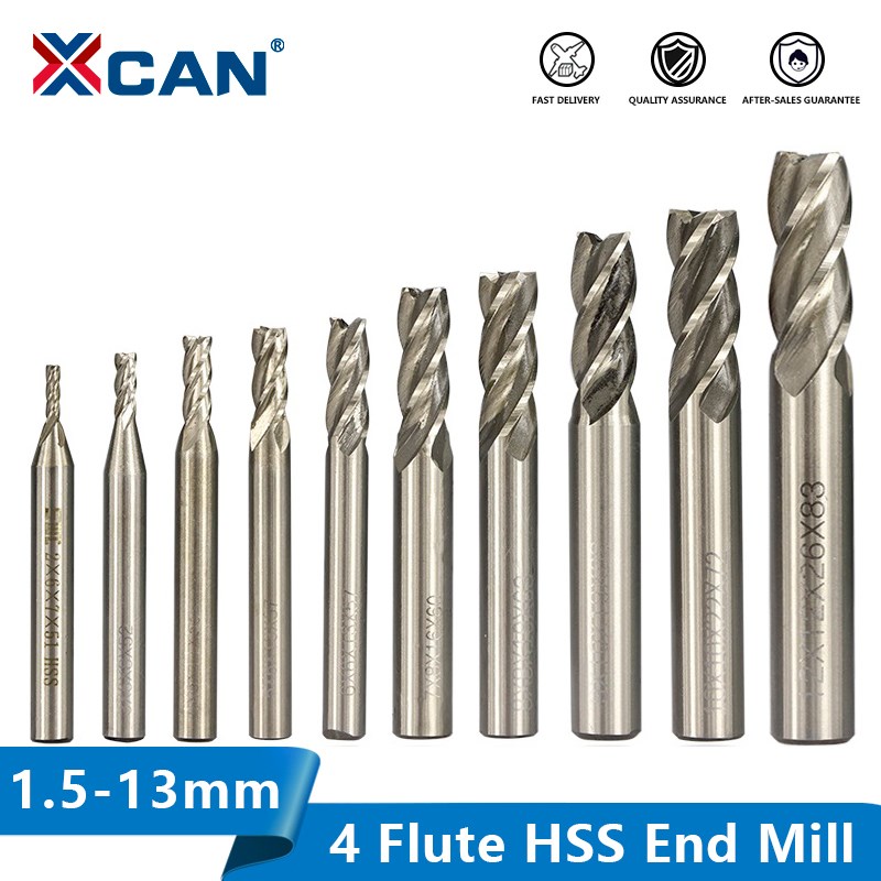 XCAN HSS Фреза 4-зубая концева – обзор и цена Diy Cnc Router Electronics