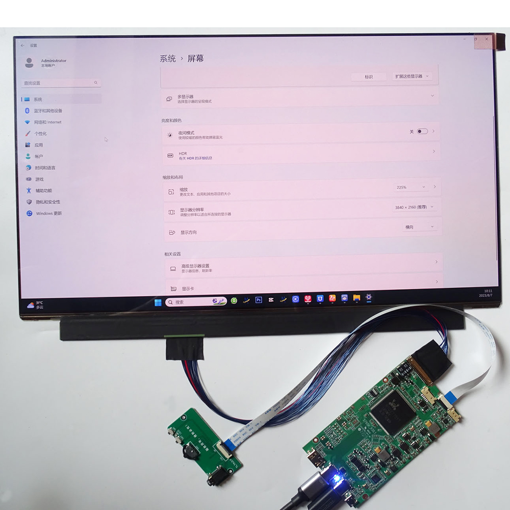 15,6-дюймовый 4K ЖК-контроллер – обзор и цена Oled Display Module