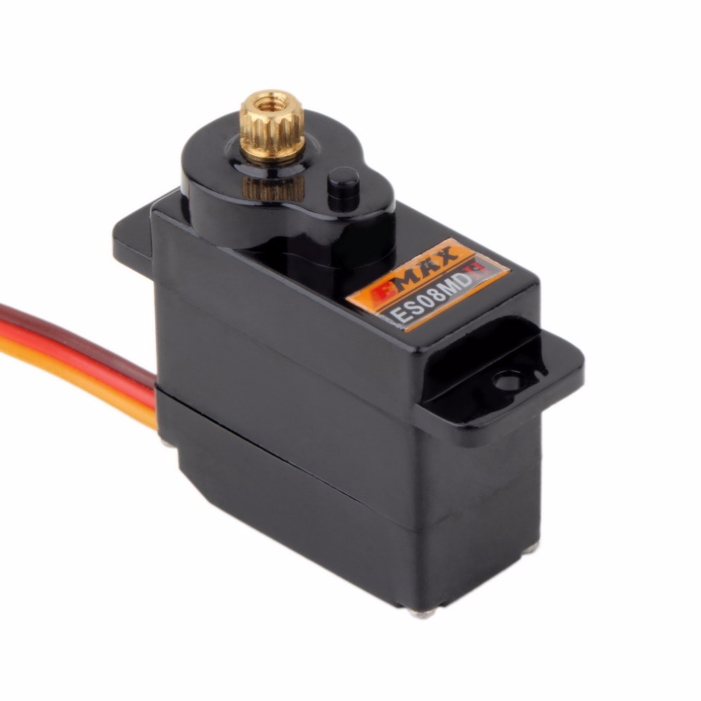 4 шт. EMAX ES08MDII ES08MD II  – обзор и цена Servo Motor Sg90