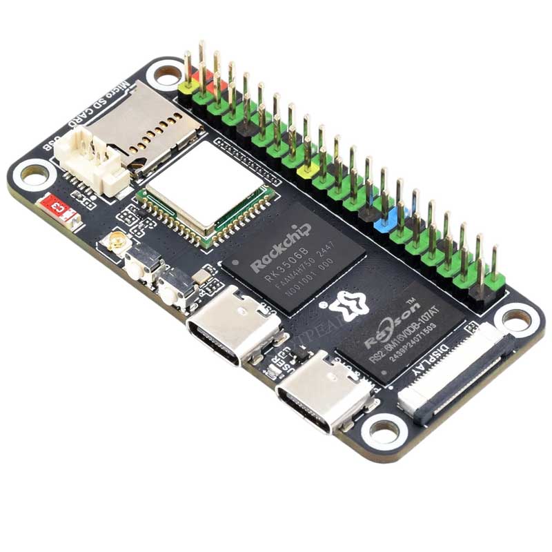 Плата Luckfox Lyra Zero W RK35 – обзор и цена Raspberry Pi Zero
