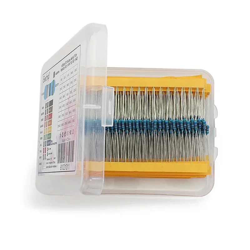 300/600 шт., 30 значений, 1/4  – обзор и цена Resistor Kit 1 4W