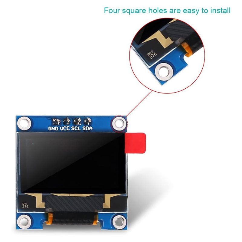 A37T-4Pcs 0,96-дюймовый OLED-д – обзор и цена Oled Display Module